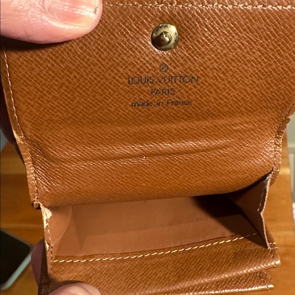 Louis Vuitton Monogram Porte Monaie Plat Coin Purse - Picture 7 of 10